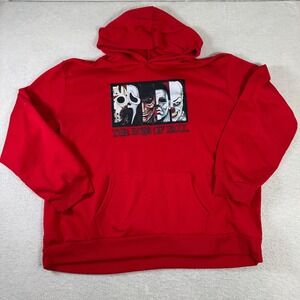 Unbranded Hoodie Mens 4XL Red Good The Boys of Fall Horror Slasher Graphic